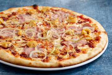 fresh italian pizza, menu for cafe