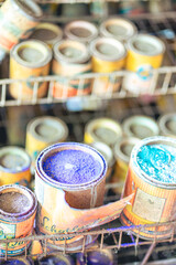 Urbex, old Abandoned paintshop somewhere in Belgium.