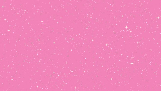Golden glitter on pink background, holiday design and girly background