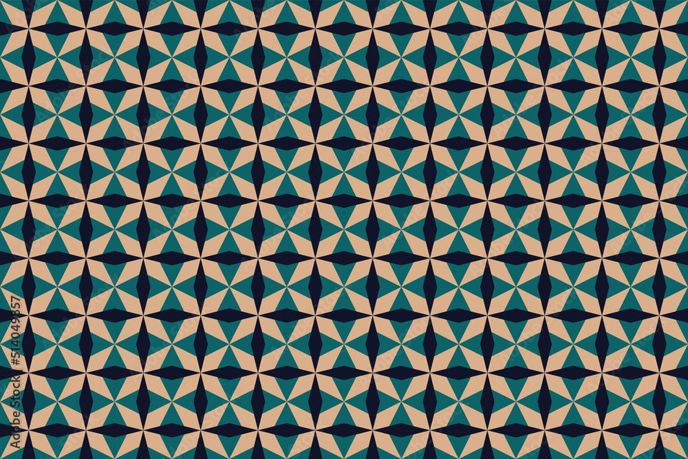 Wall mural minimal geometric texture seamless pattern. repeating simple geometrical shapes modern background.