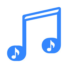 Music player and sound icon