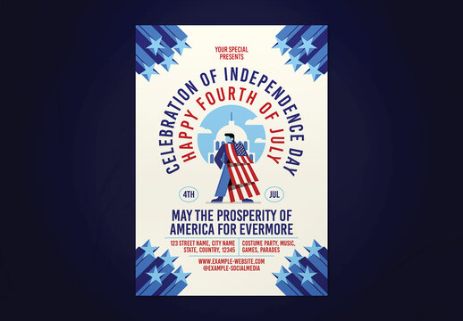 Us Independence Day Flyer