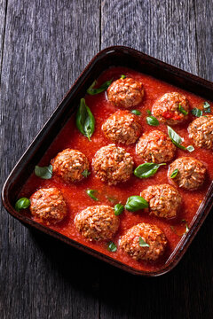 Porcupine Balls, Ground Beef And Rice Meatballs