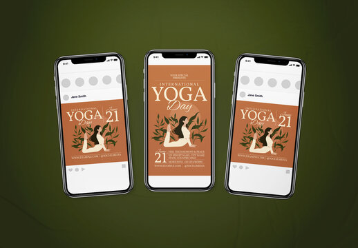 International Yoga Day Social Media