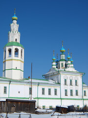 Fototapeta na wymiar Church of the Transfiguration in the city of Kungur. Russia