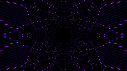 Dotted Pattern Purple Art Background