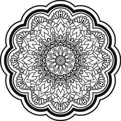 Mandala Vector Art Pattern Design, Vector background for yoga, meditation poster, banner, wallpaper and your desired ideas.
