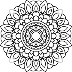 Mandala Vector Art Pattern Design, Vector background for yoga, meditation poster, banner, wallpaper and your desired ideas.