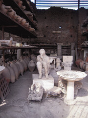 People of Pompeii, preserved in ash