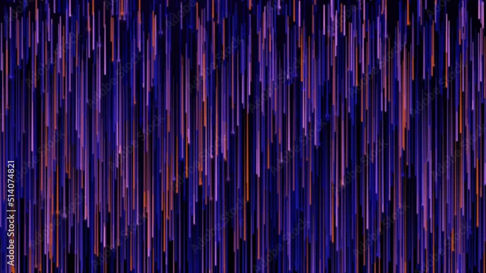 Aufkleber animation of colorful rain in futuristic style. motion. background with vertical stripes of colorful