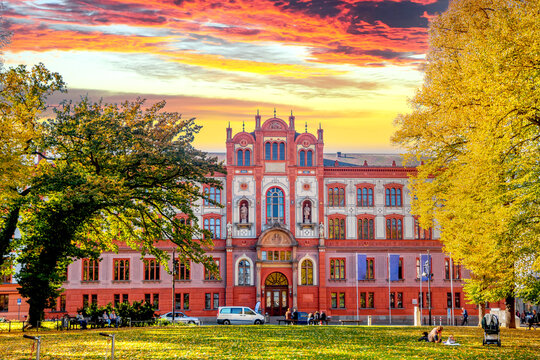 Universitätsgebäude, Rostock, Deutschland 