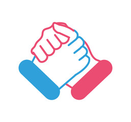 handshake democracy icon