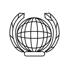 world laurel emblem