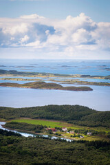 Sandnessj&oslash;en fra Vettfjell