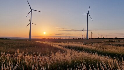 Erneuerbare Energie - Windrad Niedersachsen