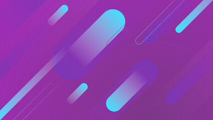 Abstract purple violet and blue technology background. Vector abstract graphic design banner pattern presentation background web template.