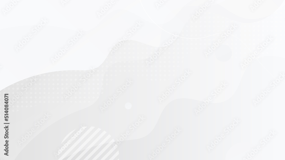 Wall mural abstract white gray background. vector abstract graphic design banner pattern presentation backgroun