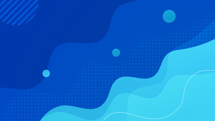 Abstract light blue background. Vector abstract graphic design banner pattern presentation background web template.