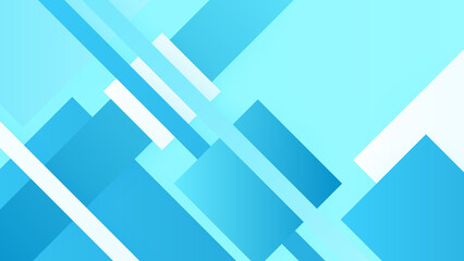Abstract light blue background. Vector abstract graphic design banner pattern presentation background web template.