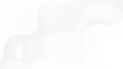 Abstract white gray background. Vector abstract graphic design banner pattern presentation background web template.