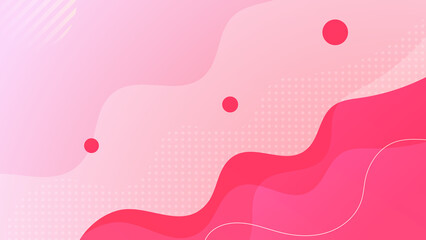 Abstract orange and pink background. Vector abstract graphic design banner pattern presentation background web template.