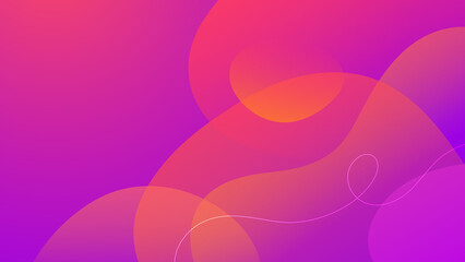 Abstract orange and pink background. Vector abstract graphic design banner pattern presentation background web template.