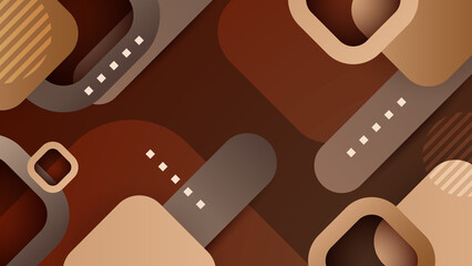 Abstract beige brown skin tone background. Vector abstract graphic design banner pattern presentation background web template.