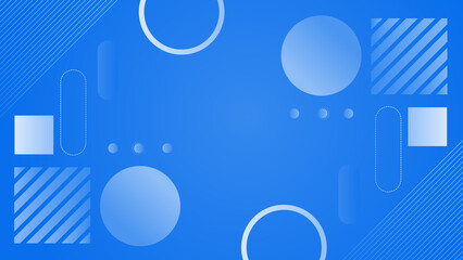Obraz premium Abstract light blue background. Vector abstract graphic design banner pattern presentation background web template.