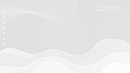 Abstract white gray background. Vector abstract graphic design banner pattern presentation background web template.