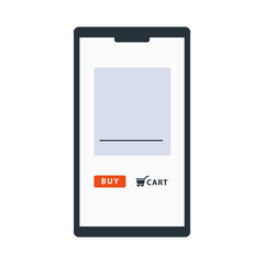 online shopping button