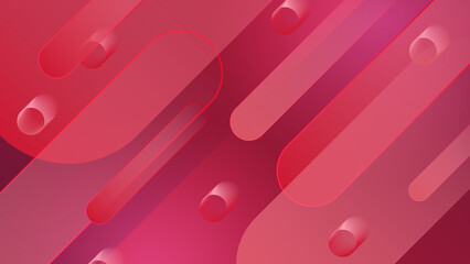 Abstract red background. Vector abstract graphic design banner pattern presentation background web template.