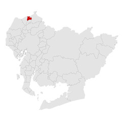 愛知県　地図　扶桑町
