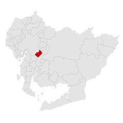 愛知県　地図　豊明市