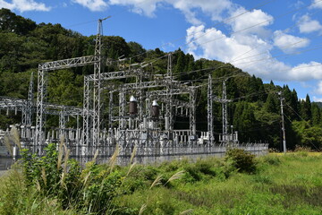 屋外変電設備