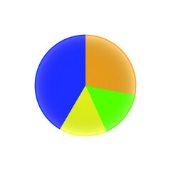 Business development diagram. Vector illustration.