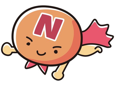 ナイアシンのキャラクターのイラスト