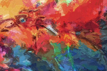 Abstract beautiful colorful texture rainbow