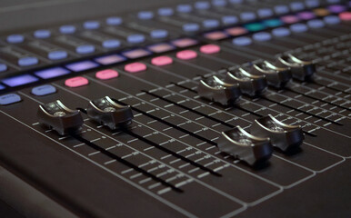 Audio mixer, sound engineer, sound mixer, concert 
