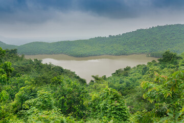 Upper water dam, Purulia, West Bengal, India - It is one of the biggest water dams in Purulia near...