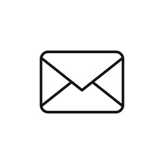 Email envelope icon vector illustration