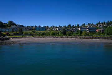 Beach on Puget Sound.
