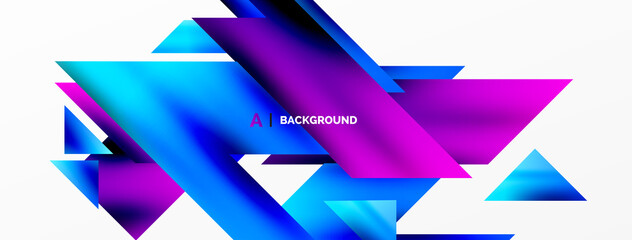 Modern trendy minimalist abstract background. Geometric pattern design, 3d and shadow effects. Vector Illustration