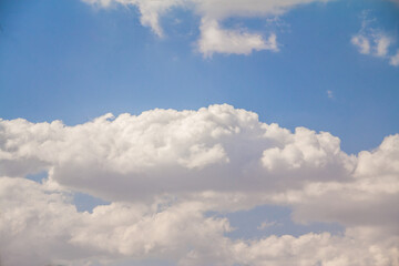 fluffy clouds