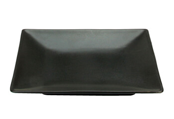 Empty porcelain, Ceramic plate isolated on white background