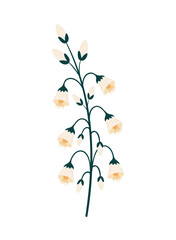 flowers icon isolated