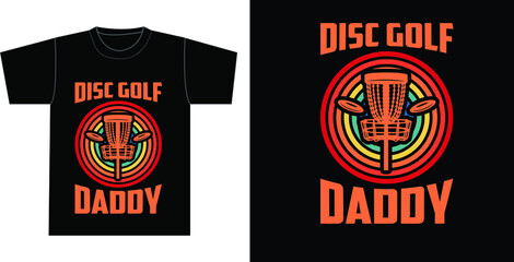 Funny Vintage Disc Golf T-shirt Design 