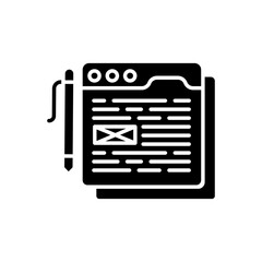 Content Development icon in vector. Logotype