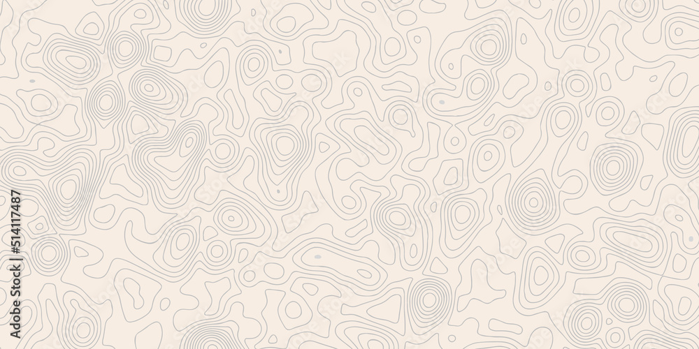 Poster abstract topographic contours map background. vector geographic contour map. topography map backgrou