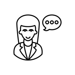 Consulting icon in vector. Logotype