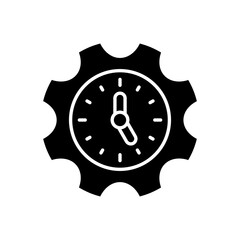 Deadline icon in vector. Logotype